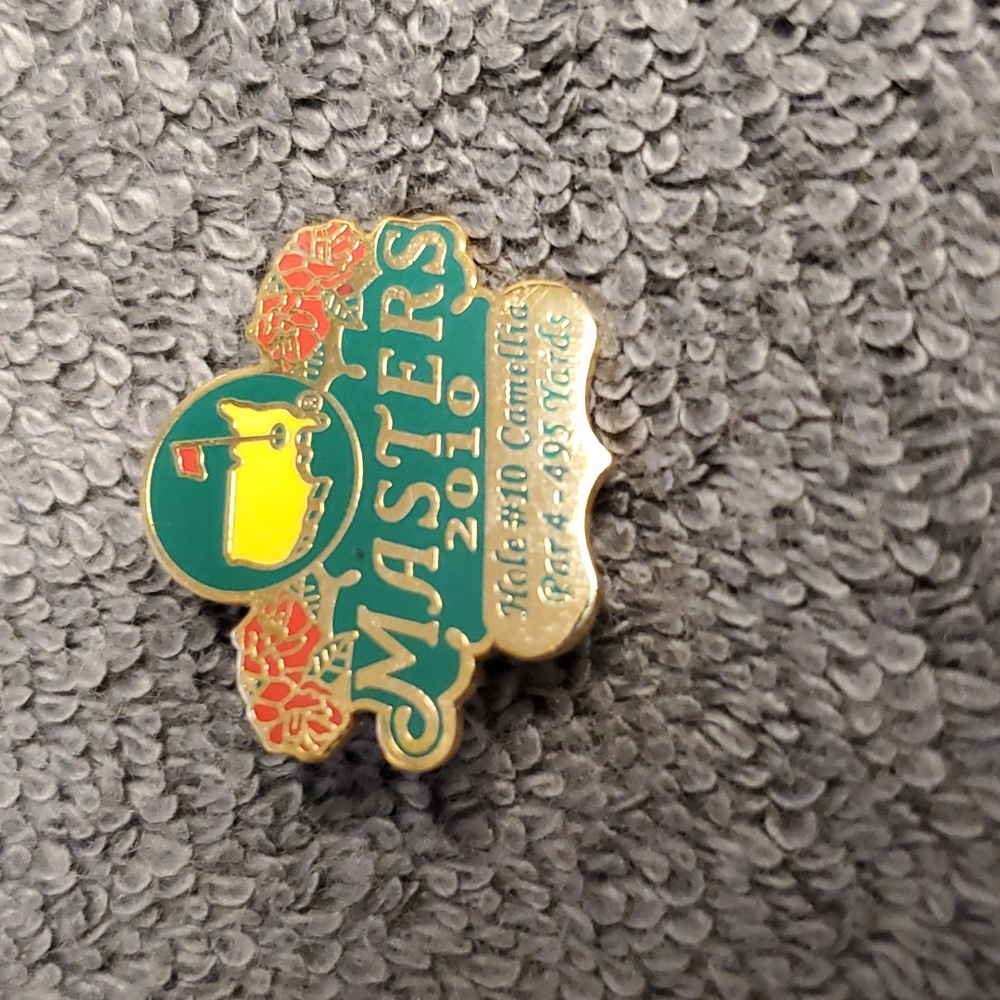 2010 Masters Lapel Pin
